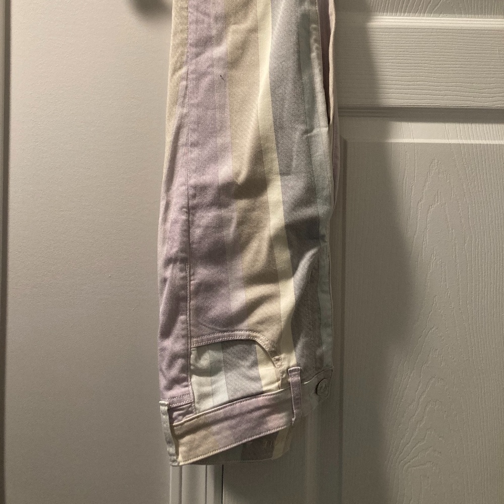 AEO striped stretch pants NWOT